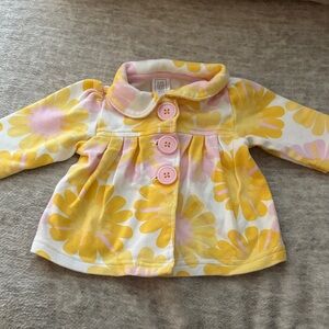 Carter's Floral Baby Jacket with Pink and Yellow